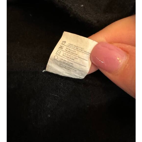 Vince Black Small Cashmere Button-Up Short Sleeve Kimono Dolman Sweater Cardigan - Picture 12 of 12